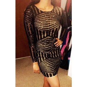 Boohoo: Sequin dress (NYE)